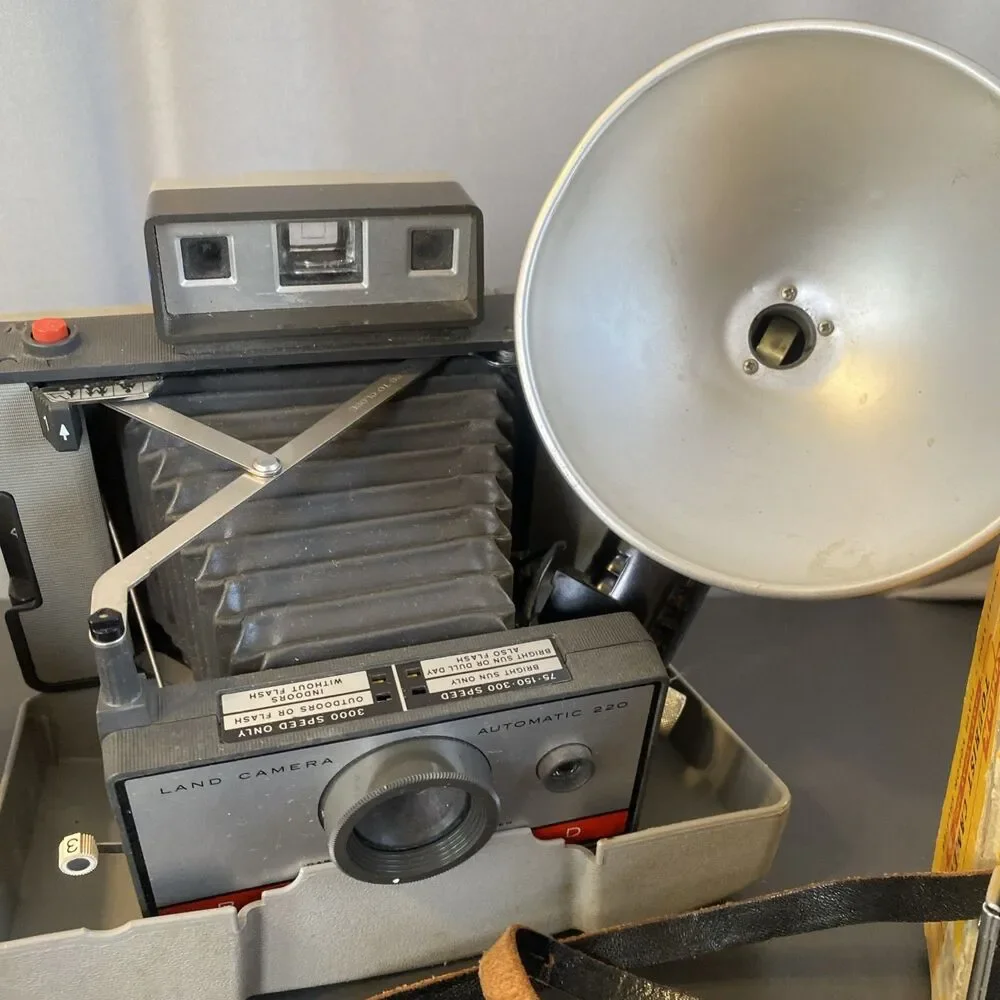 Vintage Camera Mixed Lot Accessories Film Untested Prop Shelf Display AS IS